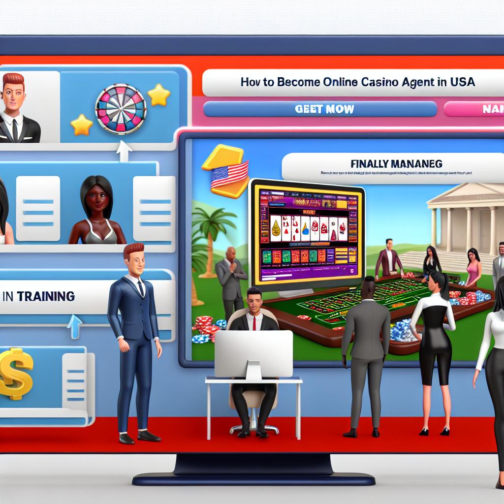 how to become an online casino agent for free in usa