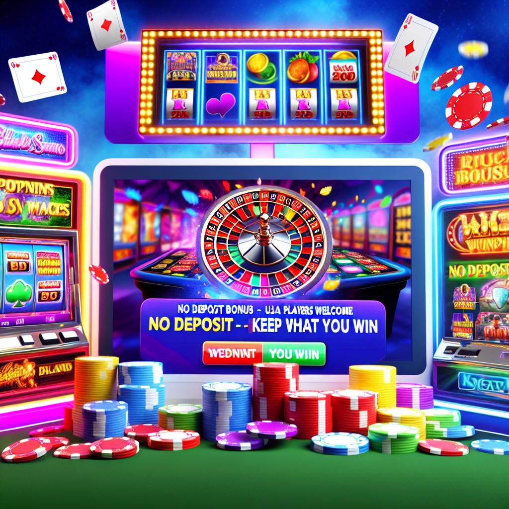 online casino usa no deposit bonus keep what you win