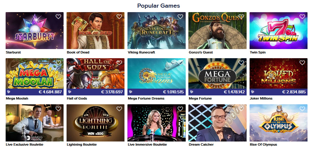 popular games casinoeuro